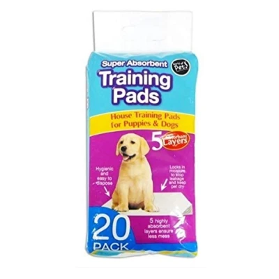 Image of World of pets Puppy training pads 2 packs