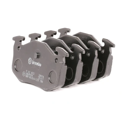 Image of 1617247980, 172201, 425071, 425104, 425146 Brake pad set BREMBO P 61 032 prepared for wear indicator without accessories PEUGEOT: 205 I Hatchback