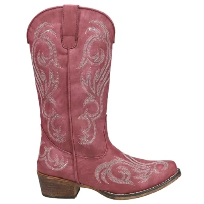 Image of ROPER Women&#039;s Riley Western Boot, Red, 5 UK
