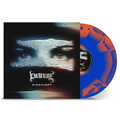 Image of Emmure Hindsight Orange and Blue Sunburst vinyl Sealed 2024 USA LP 5286