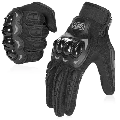 Image of COFIT Motorcycle Gloves, Full Finger Touchscreen Gloves for Motorbike Racing, ATV Riding, Climbing, Hiking and Other Outdoor Sports X Large