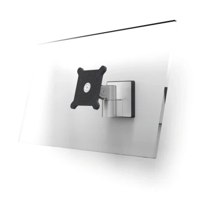Image of Durable Monitor Mount Pro Wall For 1 Screen Stand with Bracket Attachment VESA 75/100 21 27 Inch Screens Ergonomic, Height Adjustable, Rotate &amp; Tilt