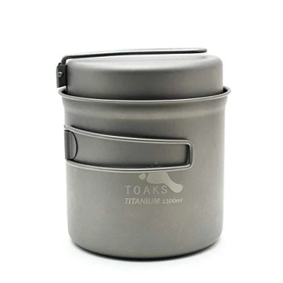 Image of TOAKS Titanium 1100ml Pot with Pan by