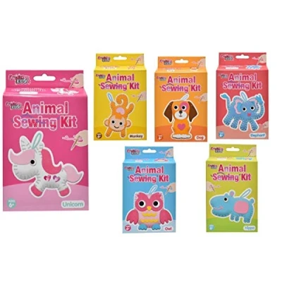 Image of Animal Sewing Kit 6 Assorted (One supplied at random)