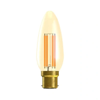 Image of Dimmable LED Vintage Candle 3.3W B22 2200K Bell Lighting