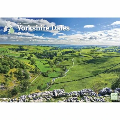 Image of Carousel Worldwide, Yorkshire Dales 2026 A4 Wall Calendar