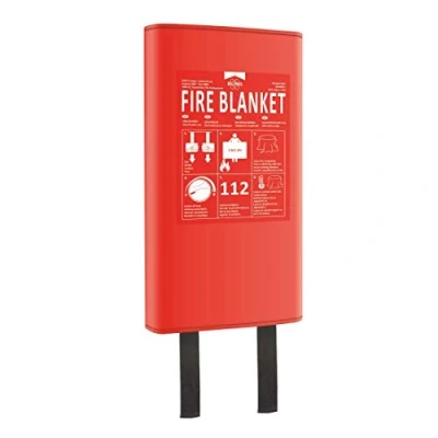 Image of ELRO FB1800 Fire Blanket Hardcover 1,8m x 1,2m Conforms to EN1869 1,2 m, White