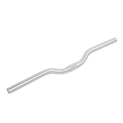 Image of Keenso Handlebar, Aluminum Mountain Road Fixed Gear Riser Handlebar 25.4mmx 520mm(Silver)