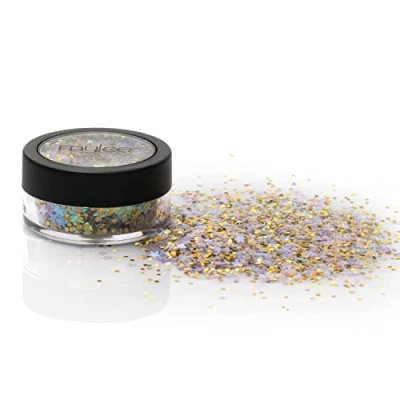 Image of Mylee All That Glitters [Fearless] 101 Glitter Colour Choices DIY Nail Decoration, Holographic Dust Powder Ideal for Art &amp; Crafts