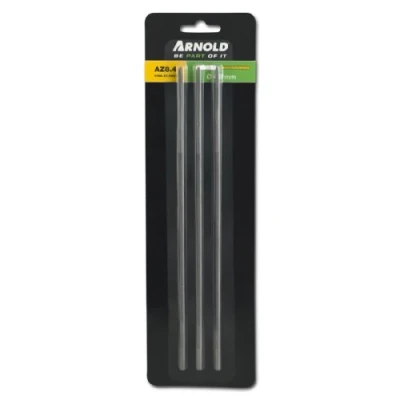 Image of Arnold 1194 X1 0027 Round Files for Saw Chains 4 mm Pack of 3