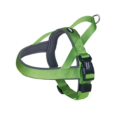 Image of Nobby Classic Preno Norwegian Harness, 68 85 cm+54 cm/40 45 mm, Green/Gray