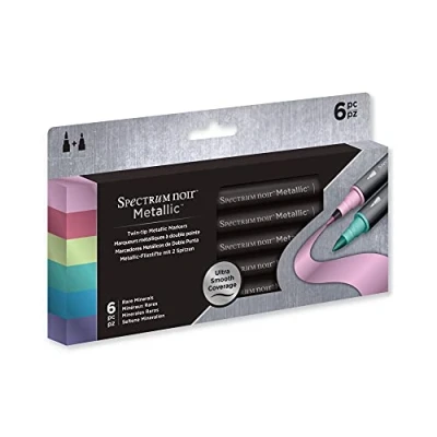 Image of Spectrum Noir Metallic Markers (6pk) Rare Minerals,20.8 x 8.4 1.4 cm