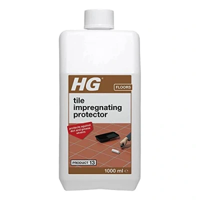 Image of HG Tile Impregnating Protector Treatment 13, Pre Protects Against Grease &amp; Dirt Penetration, Silicone Free for Unglazed Tiles 1 Litre (391100106)