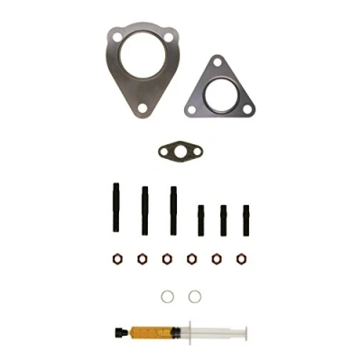 Image of 028145702HV500 Mounting Kit, charger AJUSA JTC11021 syringe with oil gaskets/seals AUDI: A4 B5 Avant, Saloon