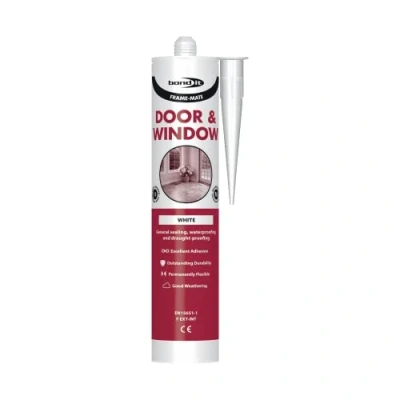 Image of Bond it White Frame Mate Door and window silicone for sealing draught proofing
