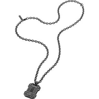 Image of Police Men Stainless Steel Pendant Necklace PJ26324PSEB.02