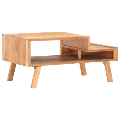Image of vidaXL Coffee Table 100x50x45 cm Solid Acacia Wood