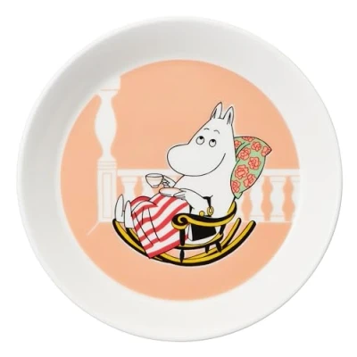 Image of アラビア Arabia Moomin Plates 1057215 Plate, Porcelain, 19 cm