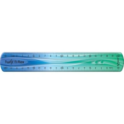Image of Maped Twist &#039;n Flex Deco 279215 Flexible Ruler 20 cm with Colour Gradient Gradients