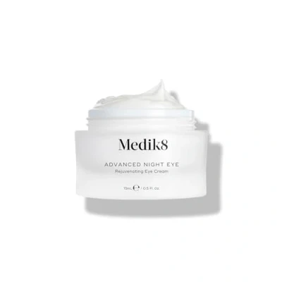 Image of Medik8 Advanced Night Eye Rejuvenating Cream Smooth Fine Lines &amp; Brighten Dark Circles 15ml