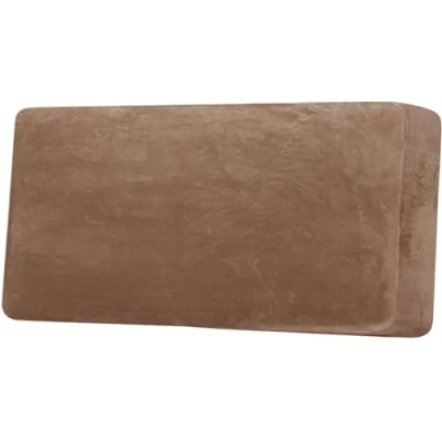 Image of LINGKY Sofa Seat Cushion Cover, Slipcovers Stretch Velvet, Universal Non Slip Couch Covers Replacement for Individual Furniture Protector (Camel,3 Seater)