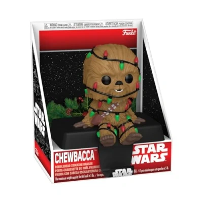 Image of Funko Edge Sitter: Star Wars Chewbacca Collectable Vinyl Figure Gift Idea Official Merchandise Toys for Kids &amp; Adults Movies Fans Model Collectors and Display