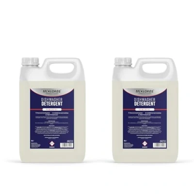 Image of McKLords Dishwasher Detergent, 10 Litre (2x5 Litre), Clear