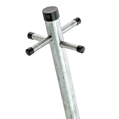Image of WatsonLok 2.4m/8ft One Piece Washing Line Clothes Post Galvanised