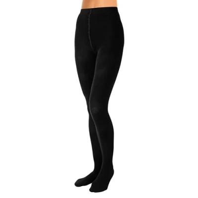 Image of GLAMORY Women&#039;s Cashmere Tights, 100 den, Black, 3XL