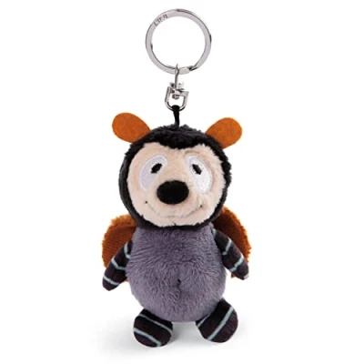 Image of NICI 48771 Keyholder May Beetle Bille 10cm Green, Grey