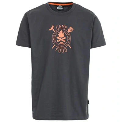 Image of Trespass Men&#039;s Adder T shirt, Flint, XXS UK