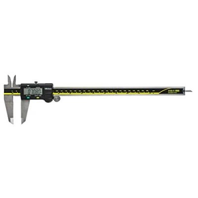 Image of Mitutoyo 500 193 30CAL Absolute Digimatic Caliper with Calibration, Inch/Metric, Stainless Steel Jaws, 0 12&quot; (0 300mm) Range, 0.0005&quot; (0.01mm) Resolution, 0.0015&quot; Accuracy