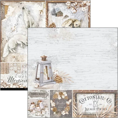 Image of Ciao Bella 8&quot;x8&quot; Cozy Moments Paper Pad