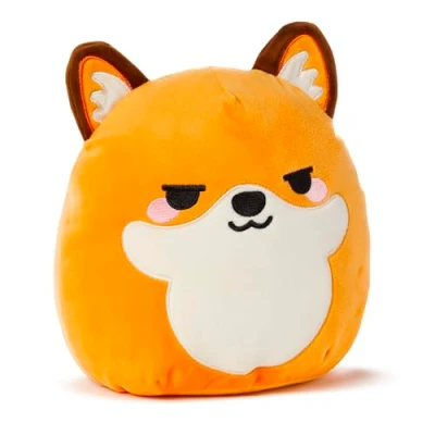 Image of Puckator Squidglys Finnick the Fox Adoramals Forest Plush Toy Plushies Cute Animal Baby Newborn Kids Toys Stuff Gifts Gift For Girlfriend Cuddly Stuffed Plushie