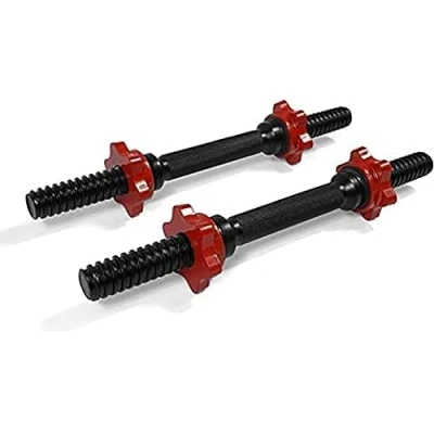 Image of Yes4All LCR2 Dumbbell Bar, 2.5 cm x 35 cm, Black (pair)