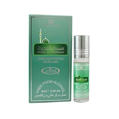 Image of Musk Al Madinah Rehab 6ml Attar Oil Perfume Fragrance Roll On Alcohol Free