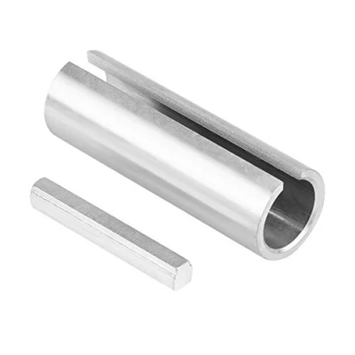 Image of Keenso 3/4&quot; to 1&quot; Inch Gas Engine Pulley Crank Shaft Sleeve Adapter Bore Reducer Bushing Sheave with Step Key Auto Insurance and Repair