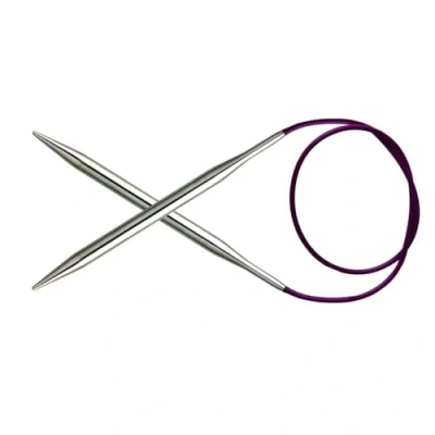 Image of KnitPro Nova Metal circular needle 80cm 10.0mm 3pcs