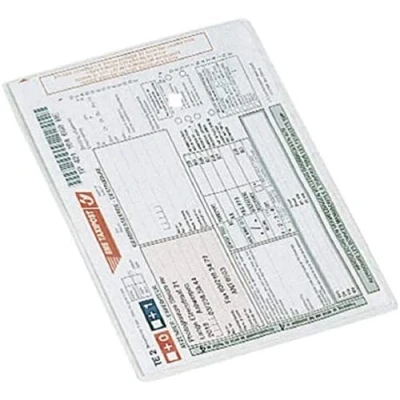 Image of Esselte Card Holder, Pack of 100, A5 Format, Transparent, 105 Micron PP Material, 47775