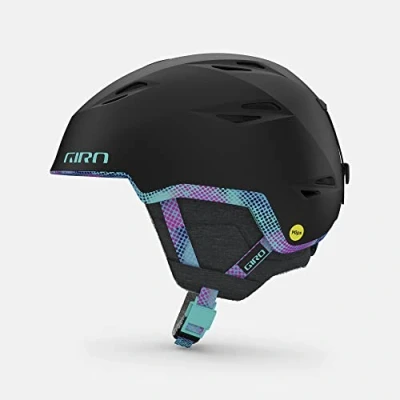 Image of Giro Envi MIPS Womens Snow Helmet Matte Black Chrome Dot Small 52 55.5CM