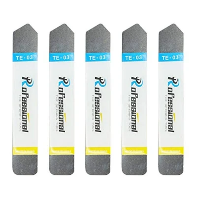 Image of 5Pcs Stainless Steel Metal Spudger Tool Kit Soft Thin Phone Pry Opening Compatible with iPhone Samsung Repair