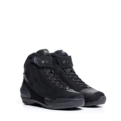Image of TCX Jupiter 5 Gore Tex, Men&#039;s Motorcycle Boot, Protective, Tex Performance Membrane Integrated into Suede Upper, Laces and Velcro Closure, Black