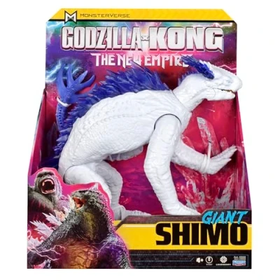Image of Godzilla x Kong: The New Empire, 11 Inch Giant Shimo Action Figure Toy, Iconic Collectable Movie Character, Limited Edition Packaging Inspired by Hollow Earth Landscape, Suitable for Ages 4 Years+