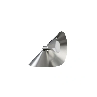 Image of FRANDSEN Peel table lamp, steel coloured, height 28 cm