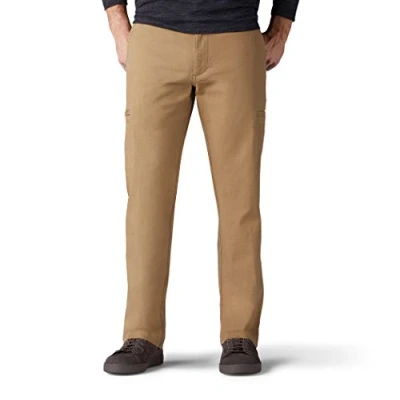 Image of Lee Men&#039;s Big &amp; Tall Extreme Motion Canvas Cargo Pant, Nomad, 44W x 28L
