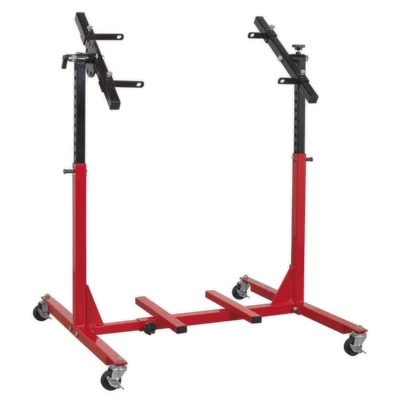Image of Sealey Engine Rebuild Stand Multi Cylinder 75kg Capacity