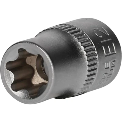 Image of BRILLIANT TOOLS BT021837 3/8 Inch Torx Socket Spanner Insert, 28 mm, E12 [Powered by KS Tools]
