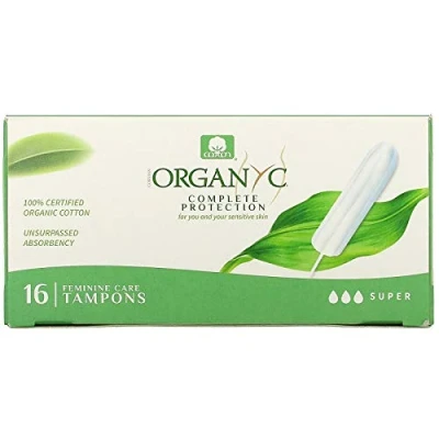 Image of Organyc Digital Tampons Super 16 units