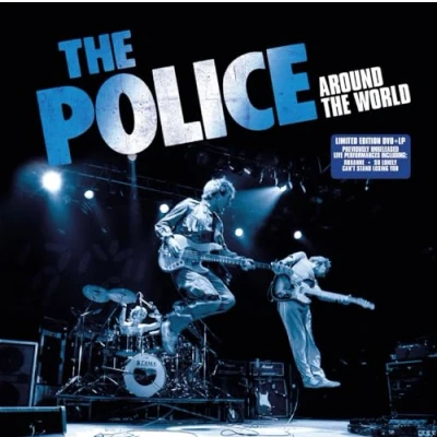 Image of The Police Around World: Restored &amp; Expanded Gold vinyl + DVD Sealed 2023 UK LP 00602448006455