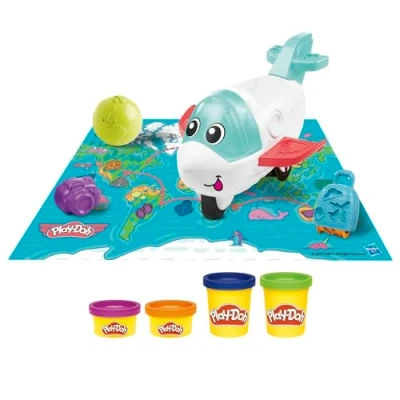 Image of Play Doh Airplane Explorer Starter Playset